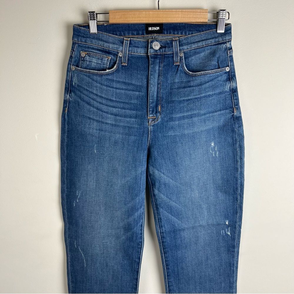 Hudson Jeans | Zoey High Rise Straight Cropped Jeans | 28 - Picture 10 of 16